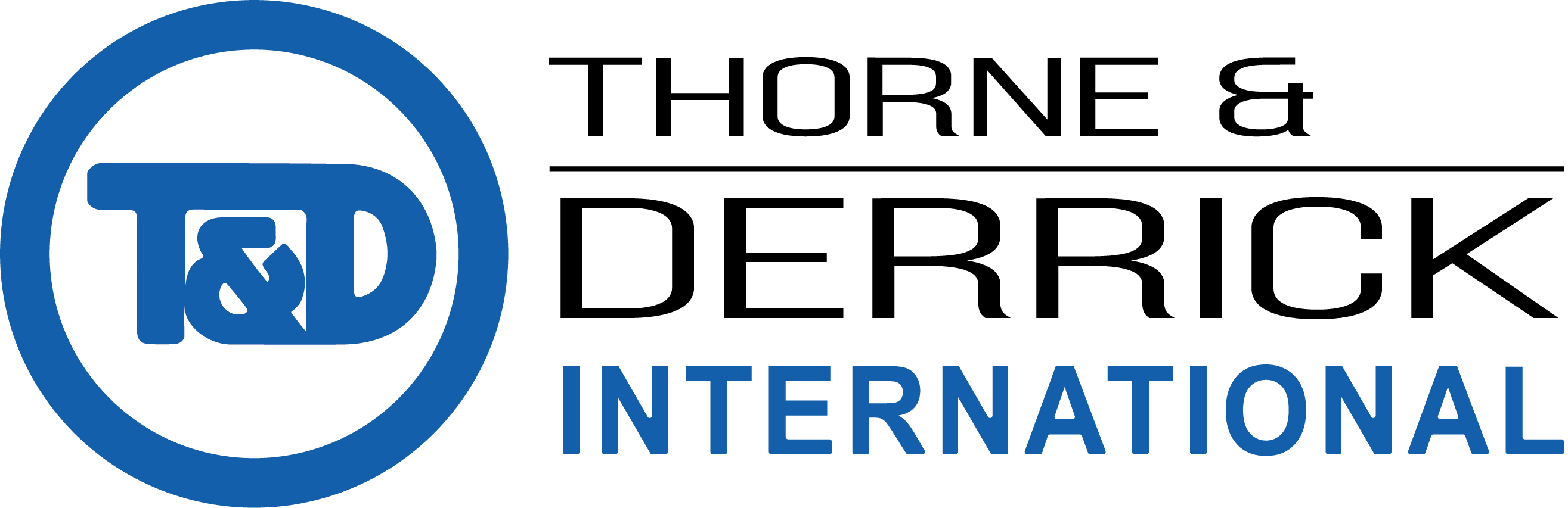 THORNE AND DERRICK INTERNATIONAL logo